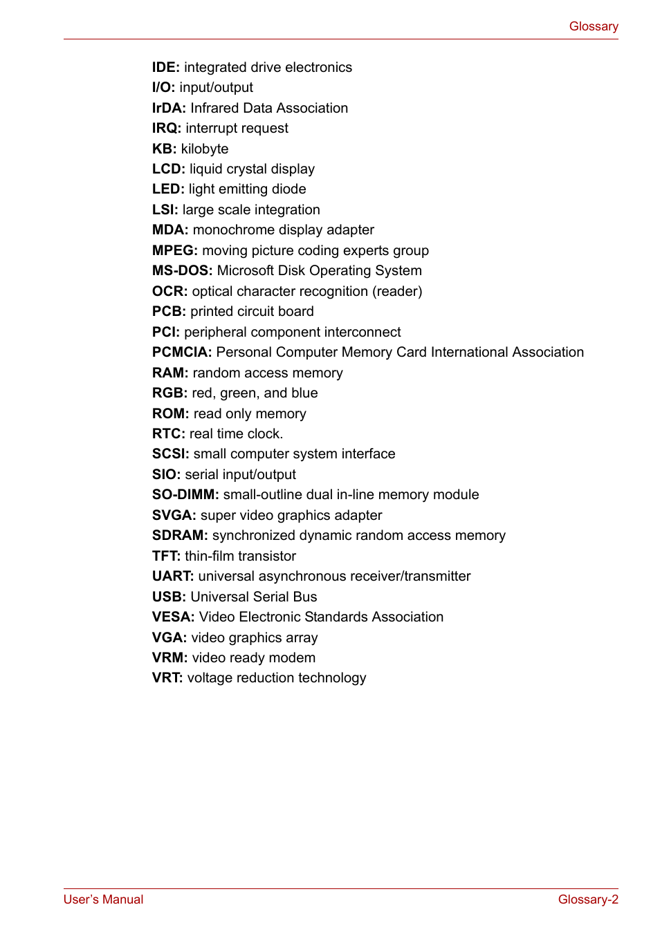 Toshiba Equium A100 (PSAA4) User Manual | Page 147 / 162