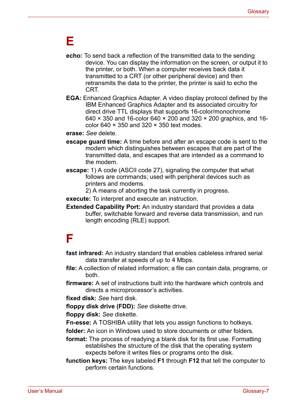 Toshiba Equium A100 (PSAA4) User Manual | Page 152 / 162