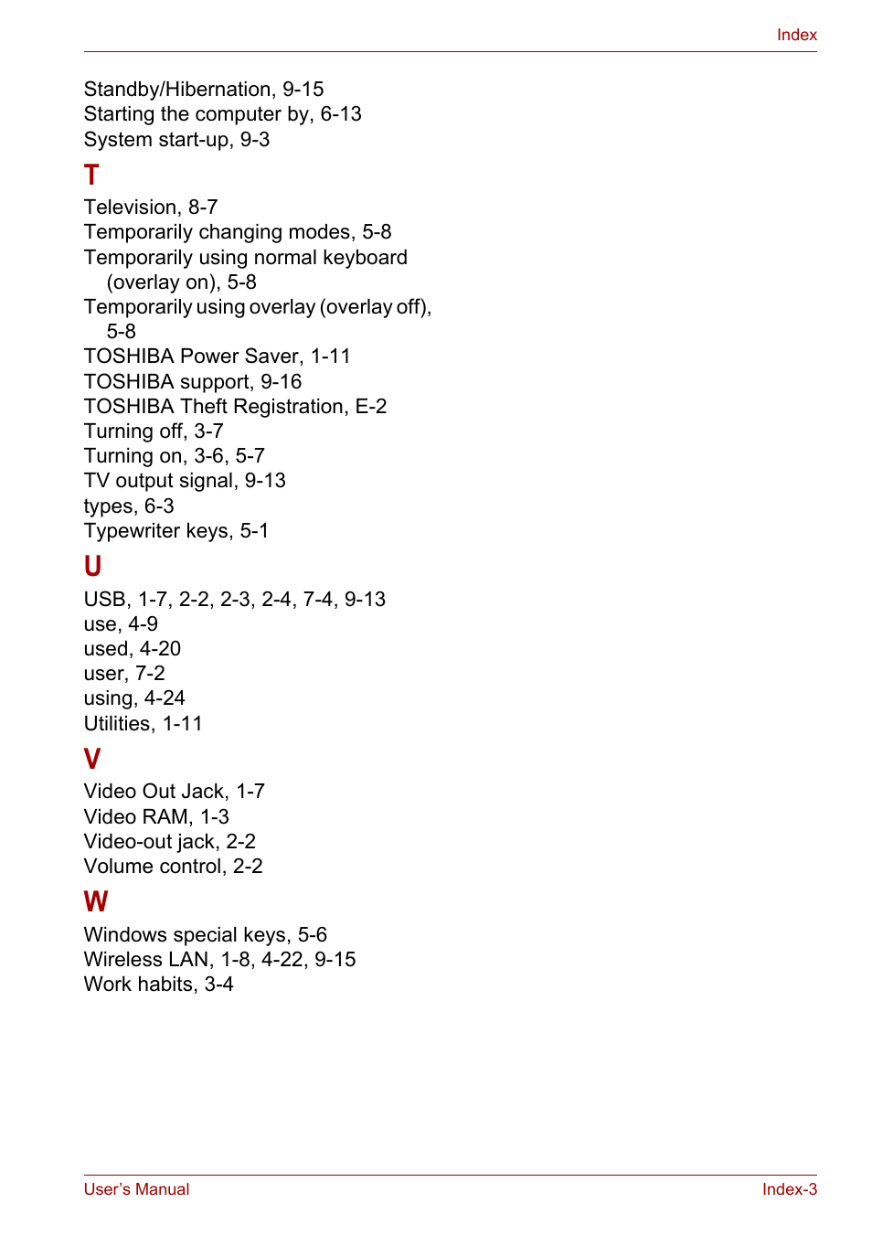 Toshiba Equium A100 (PSAA4) User Manual | Page 162 / 162