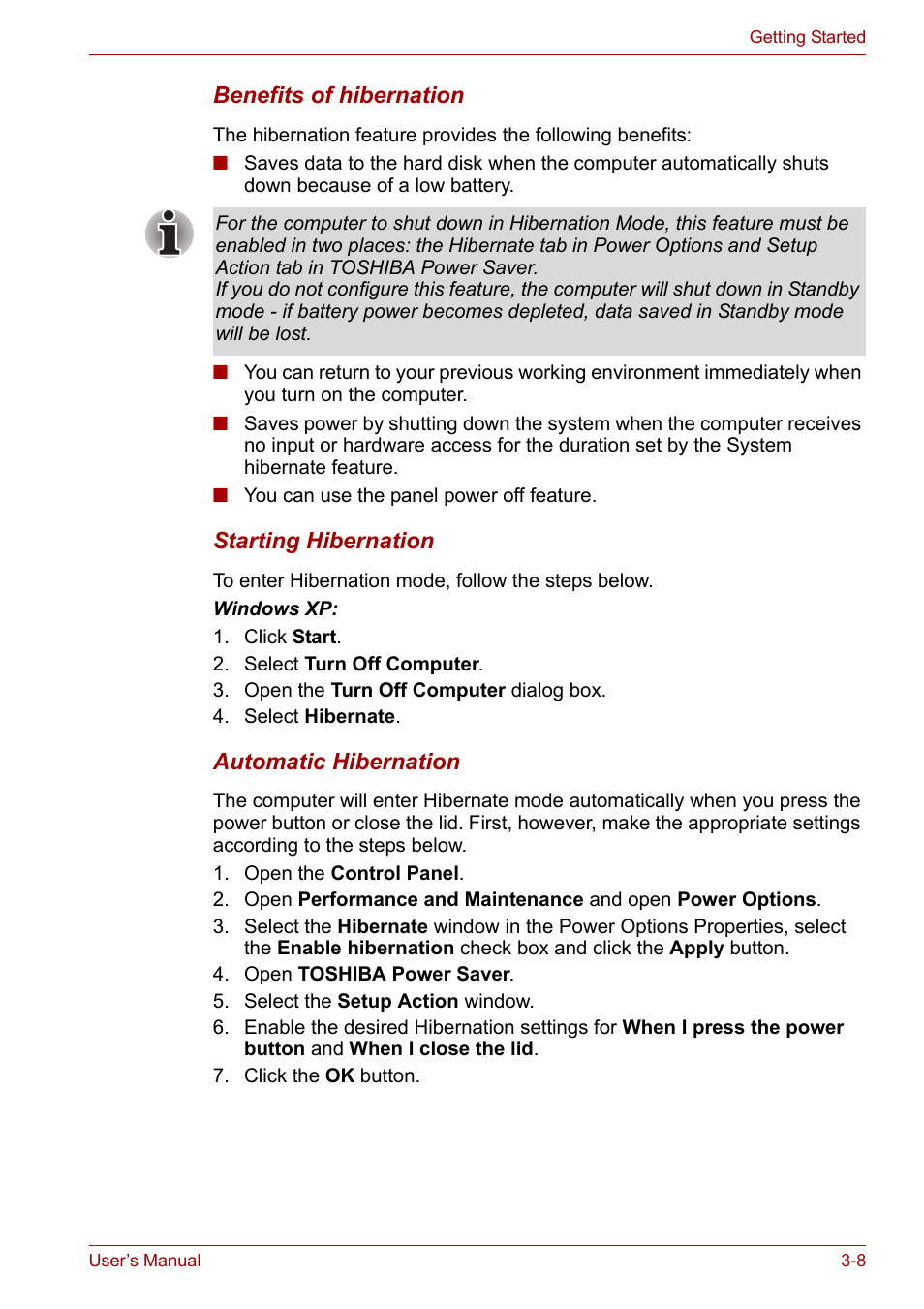 Toshiba Equium A100 (PSAA4) User Manual | Page 54 / 162