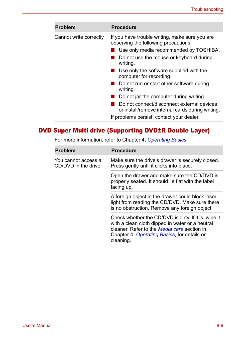 Toshiba Equium L20 User Manual | Page 135 / 178