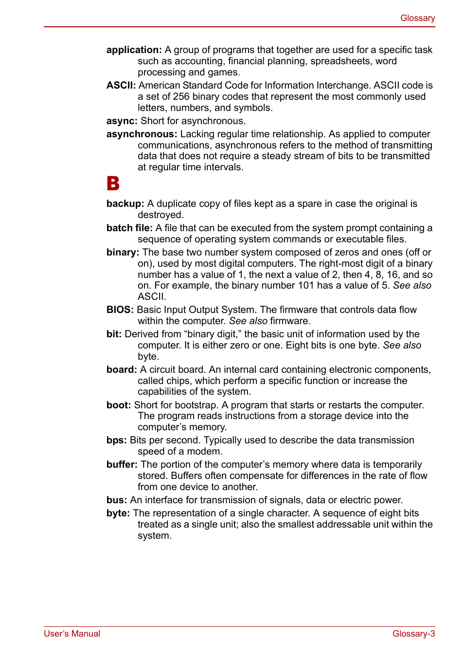 Toshiba Equium L20 User Manual | Page 165 / 178