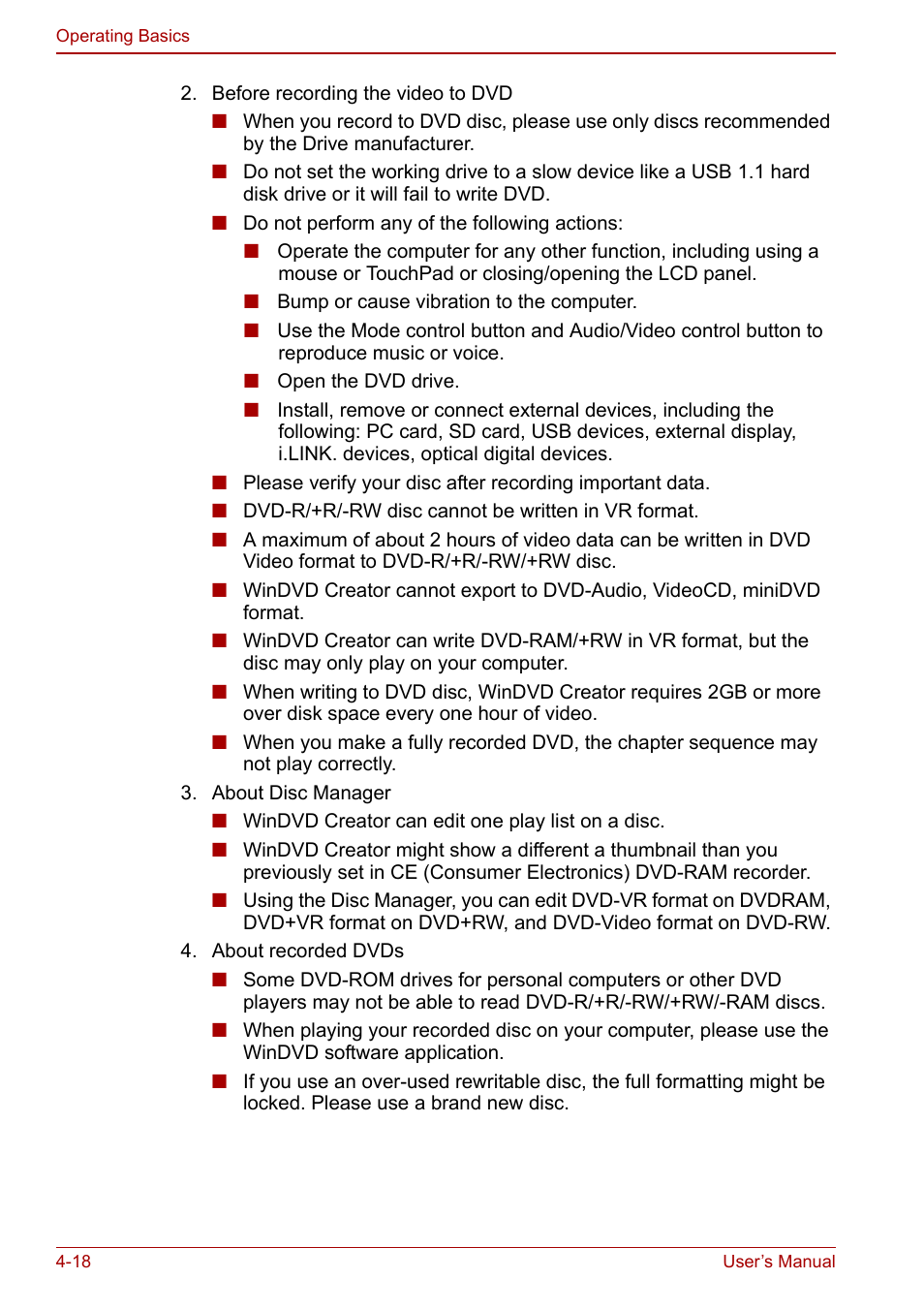 Toshiba Equium L20 User Manual | Page 86 / 178