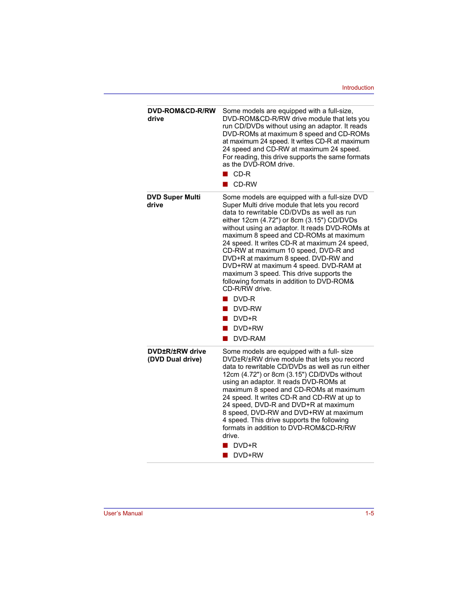 Toshiba Tecra M3 User Manual | Page 27 / 236