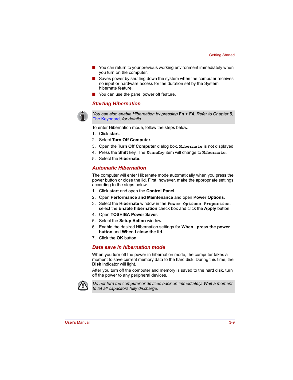 Toshiba Tecra M3 User Manual | Page 67 / 236