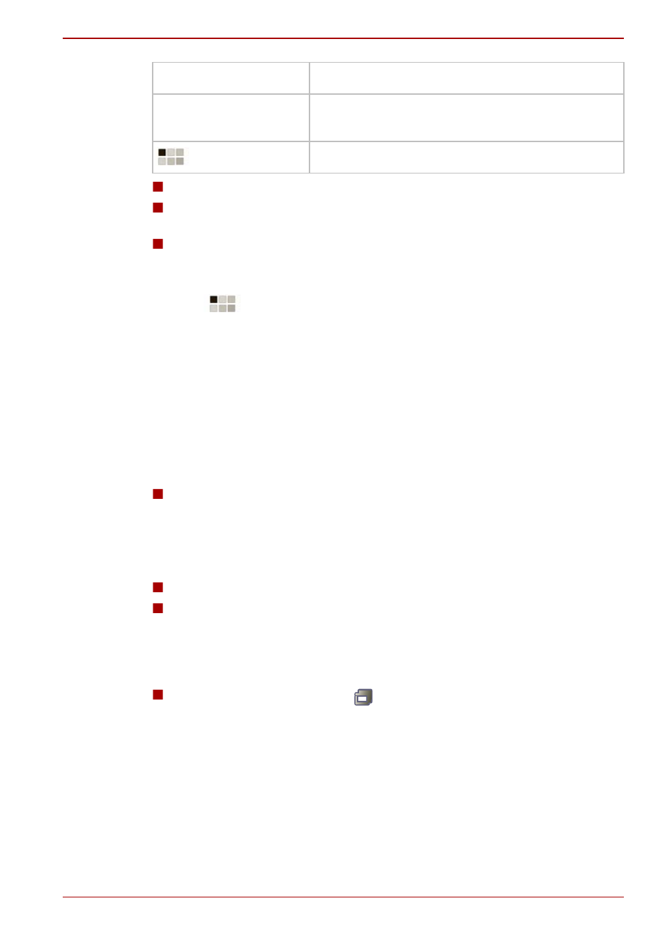 Opening and switching applications, Opening and switching applications -3, Opening an application | Switch to a recently used application | Toshiba AT100 User Manual | Page 21 / 105