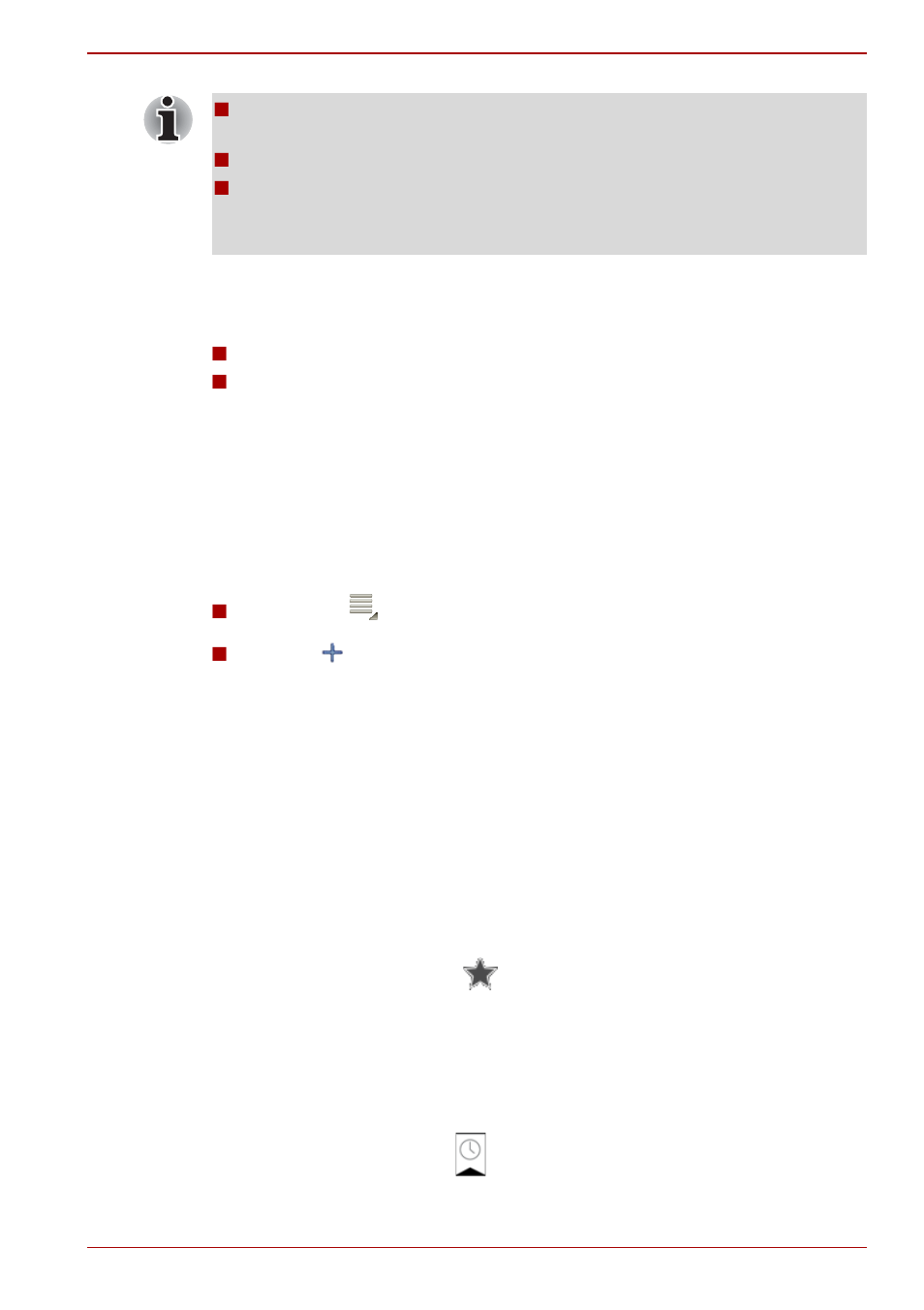 Zoom in or zoom out on a webpage, Multiple browser tabs, Bookmarks | Toshiba AT100 User Manual | Page 33 / 105