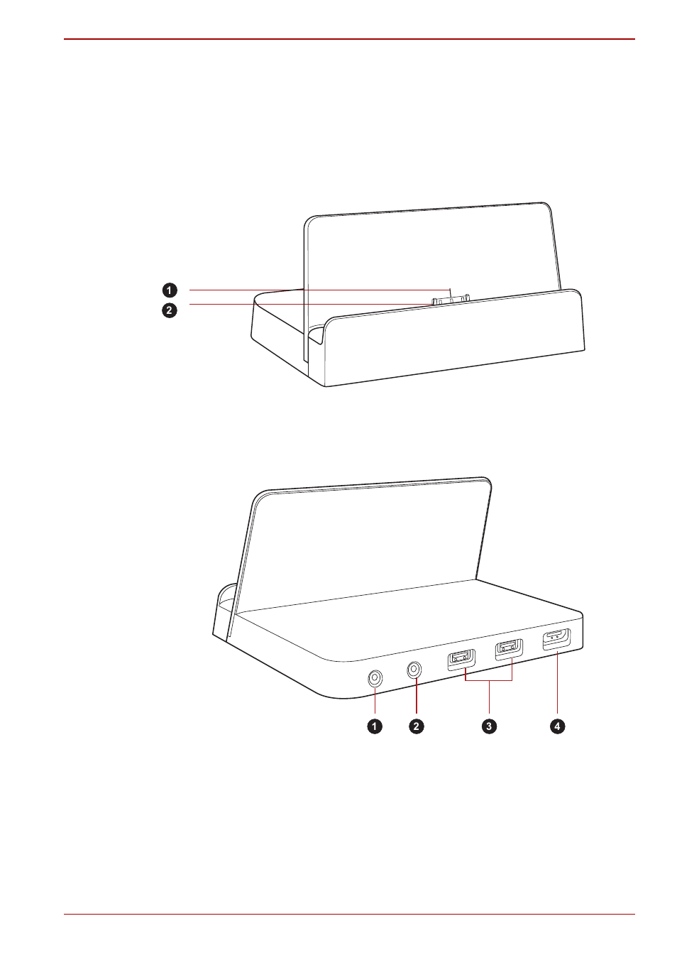 The grand tour of the dock | Toshiba AT100 User Manual | Page 73 / 105
