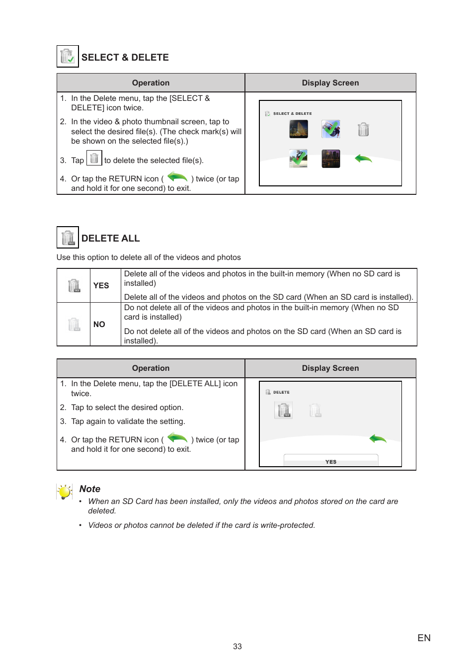 Toshiba Camileo Z100 User Manual | Page 33 / 54
