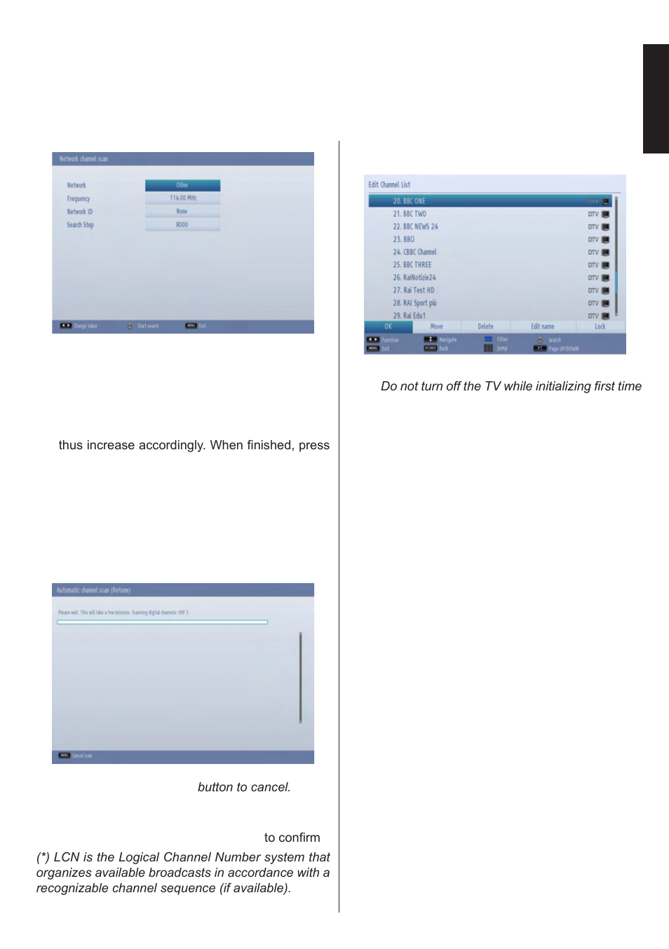 Initial installation | Toshiba L1433 User Manual | Page 16 / 50