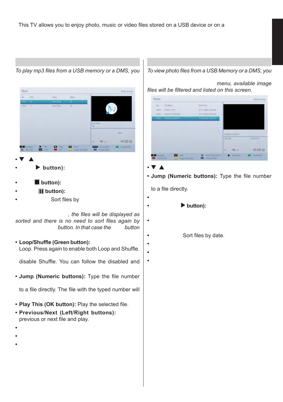 Using media browser | Toshiba L1433 User Manual | Page 34 / 50