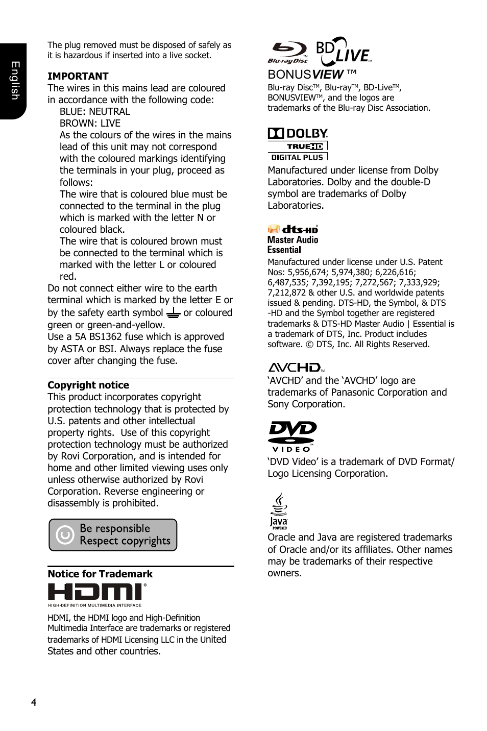 Bonus view | Toshiba BDX1250 User Manual | Page 4 / 48