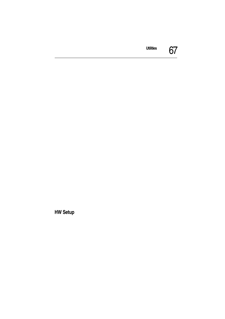 Hw setup | Toshiba Magnia Z500 User Manual | Page 70 / 115