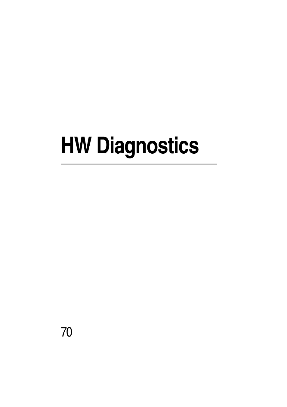 Hw diagnostics, Chapter 4: hw diagnostics | Toshiba Magnia Z500 User Manual | Page 72 / 115