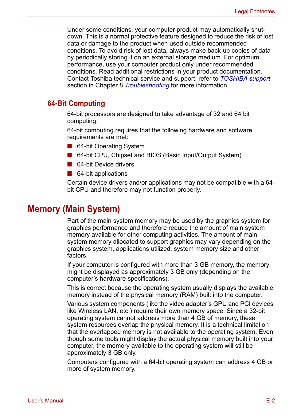 Bit computing | Toshiba Satellite C660 User Manual | Page 149 / 158