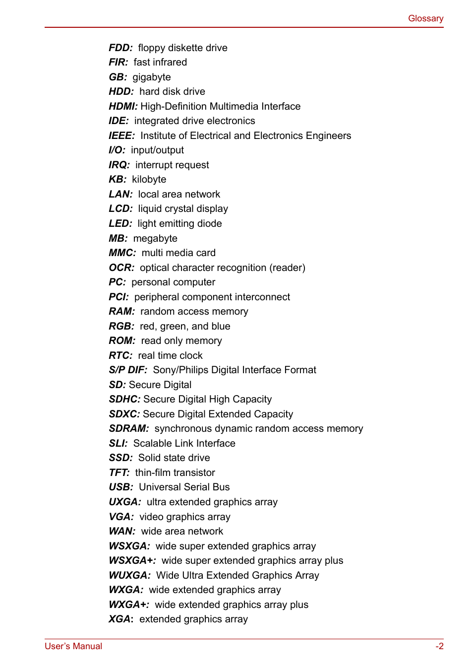 Toshiba Satellite C660 User Manual | Page 155 / 158