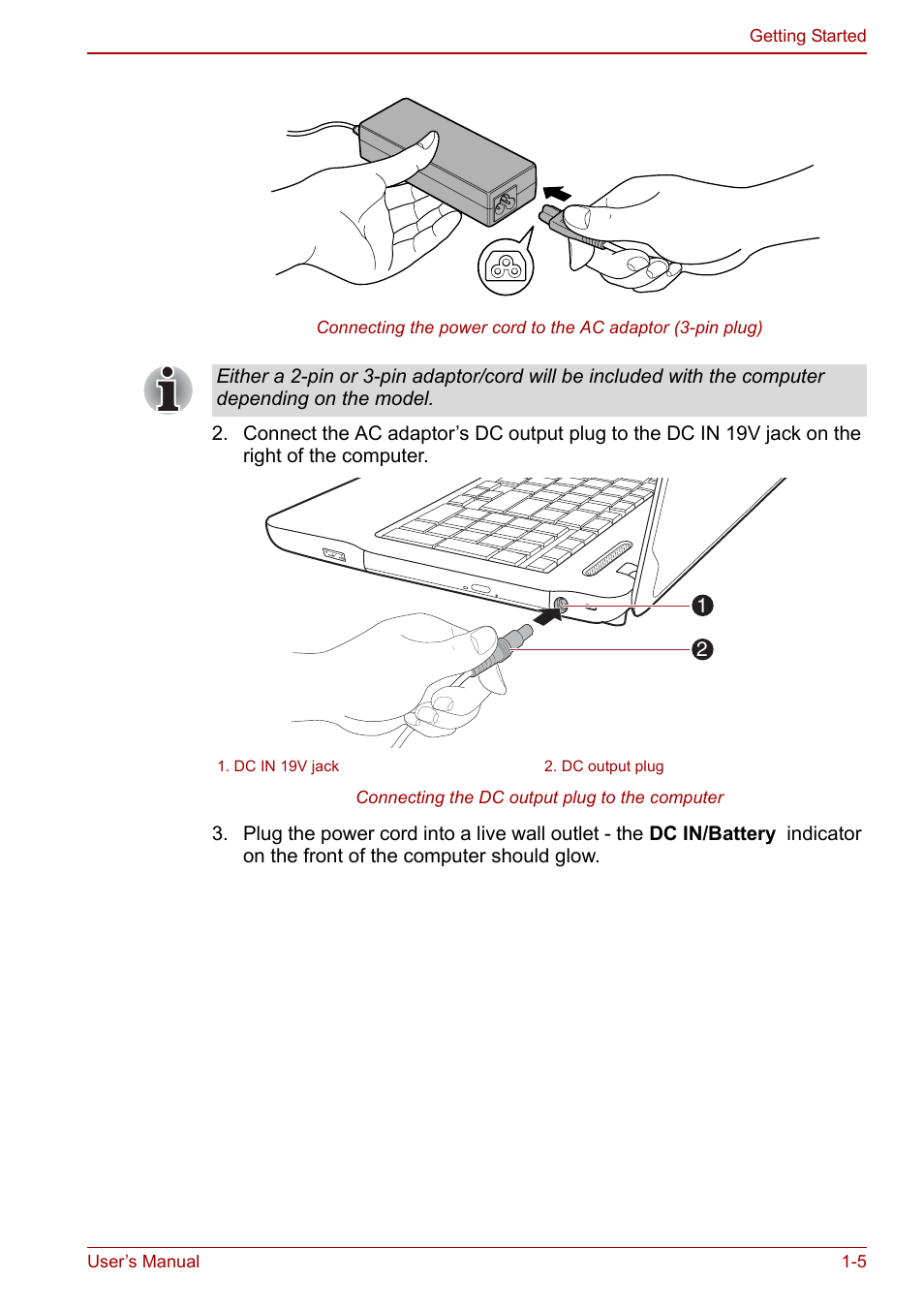 Toshiba Satellite C660 User Manual | Page 25 / 158