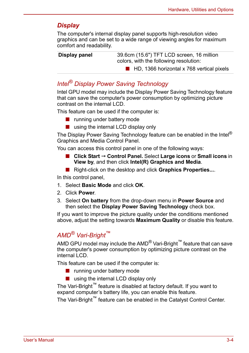 Toshiba Satellite C660 User Manual | Page 50 / 158