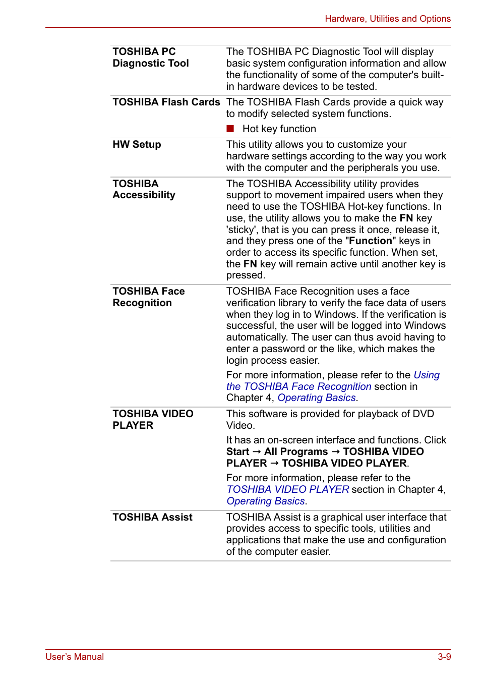 Toshiba Satellite C660 User Manual | Page 55 / 158