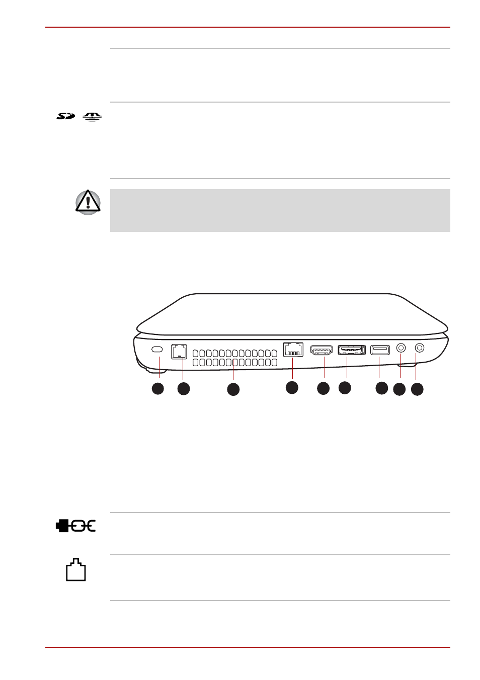 Left side, Left side -2 | Toshiba Satellite L745 User Manual | Page 43 / 199