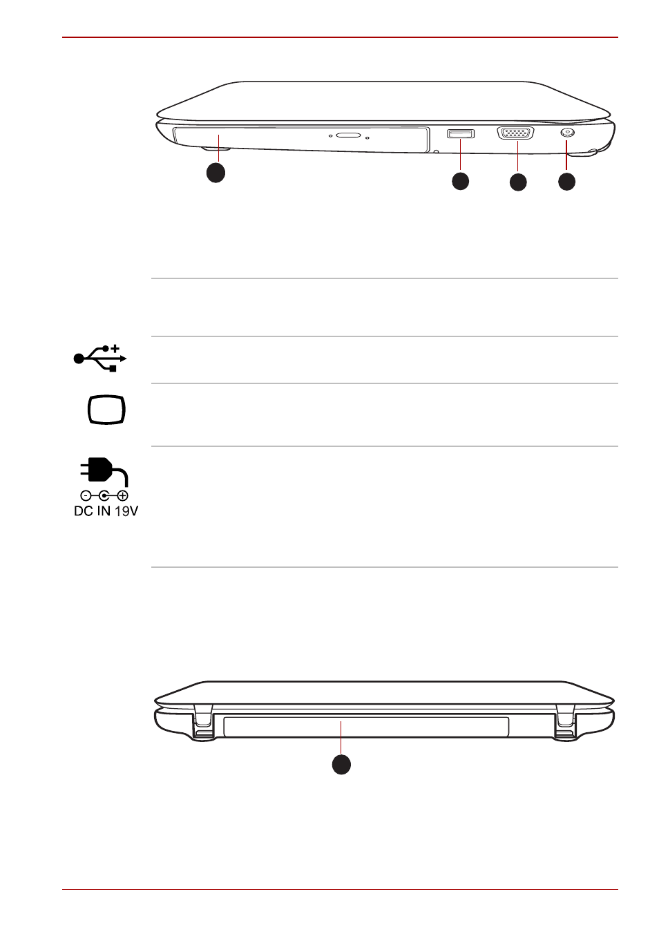 Back, Back -5 | Toshiba Satellite L745 User Manual | Page 46 / 199