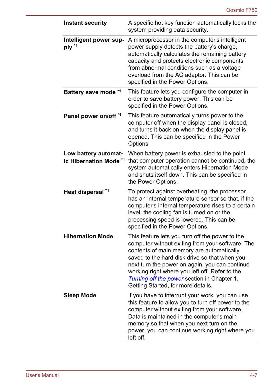 Toshiba Qosmio F750 User Manual | Page 108 / 181