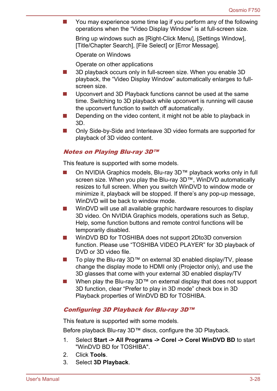 Toshiba Qosmio F750 User Manual | Page 76 / 181