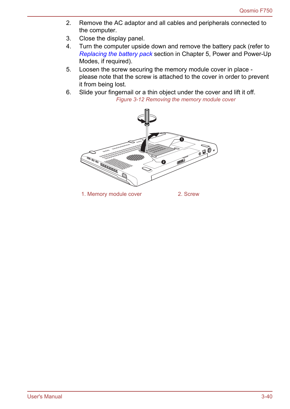 Toshiba Qosmio F750 User Manual | Page 88 / 181