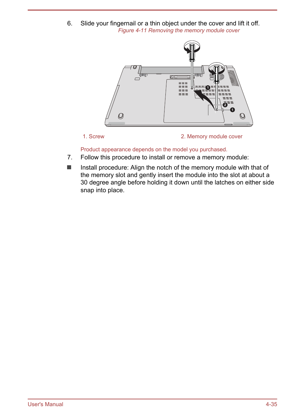 Toshiba Tecra A50-A User Manual | Page 85 / 167