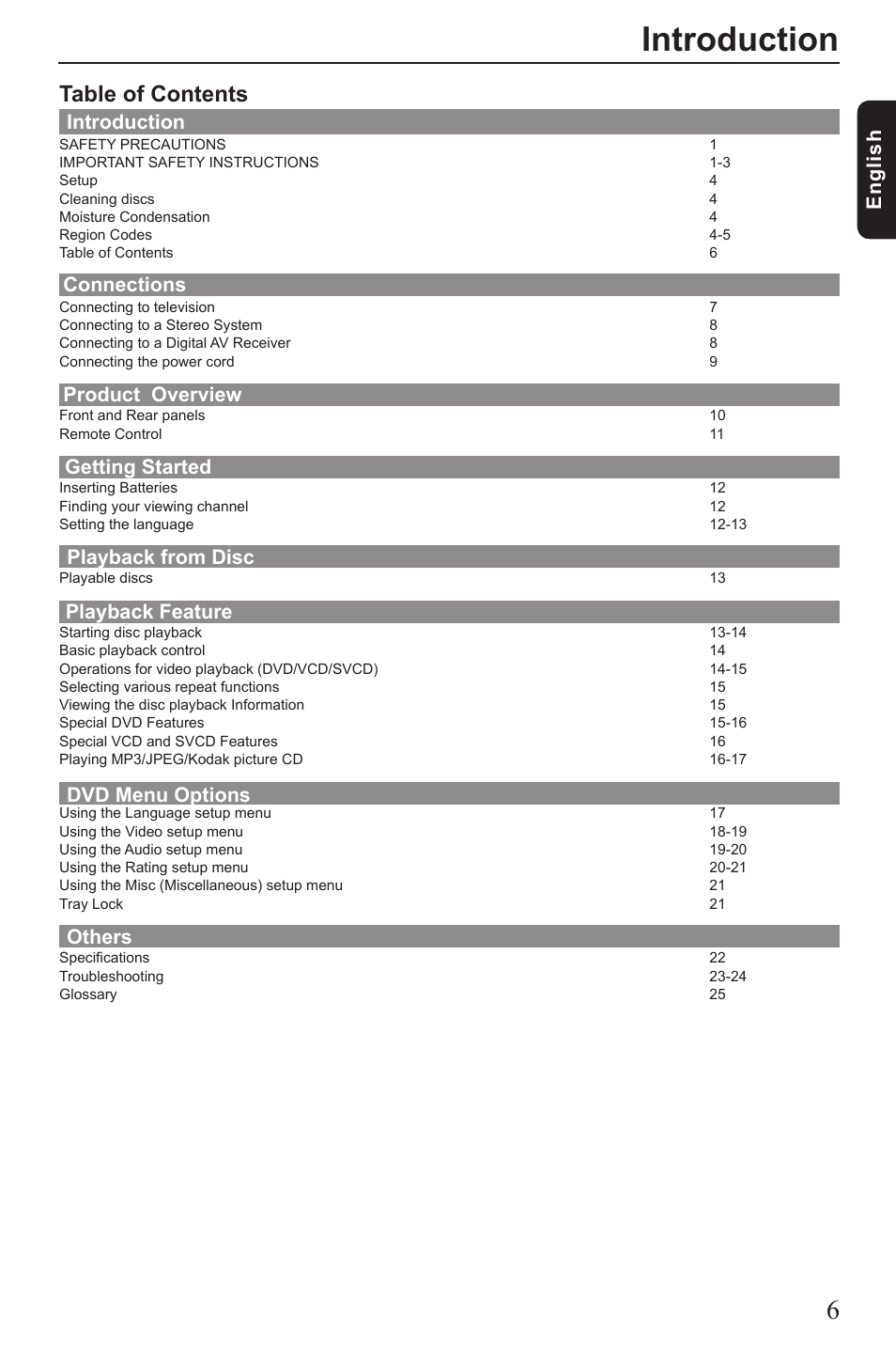 Toshiba SD3010 User Manual | Page 7 / 26