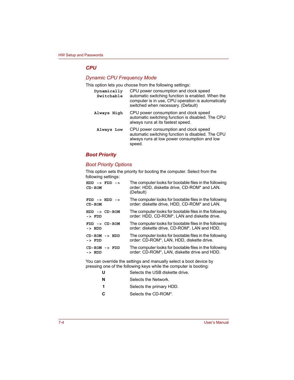 Toshiba Tecra A4 (PTA40) User Manual | Page 132 / 204