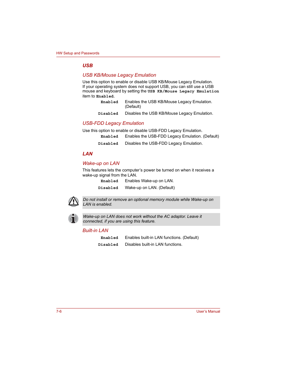 Toshiba Tecra A4 (PTA40) User Manual | Page 134 / 204