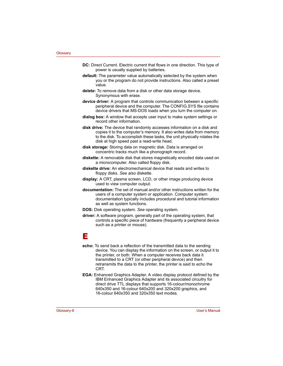 Toshiba Tecra A4 (PTA40) User Manual | Page 192 / 204