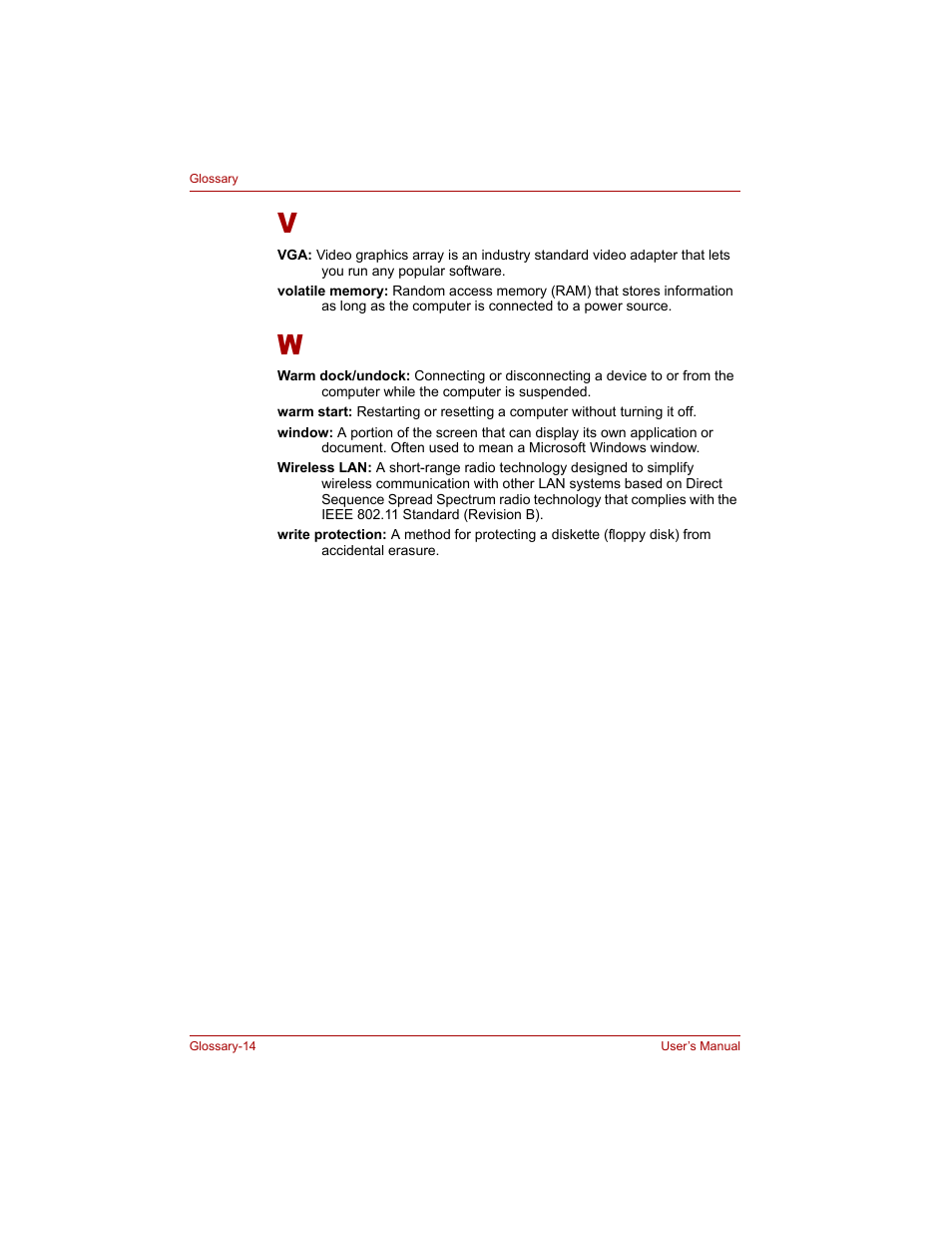 Toshiba Tecra A4 (PTA40) User Manual | Page 200 / 204