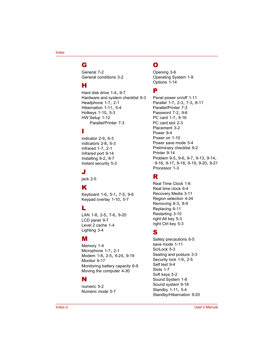 Toshiba Tecra A4 (PTA40) User Manual | Page 202 / 204