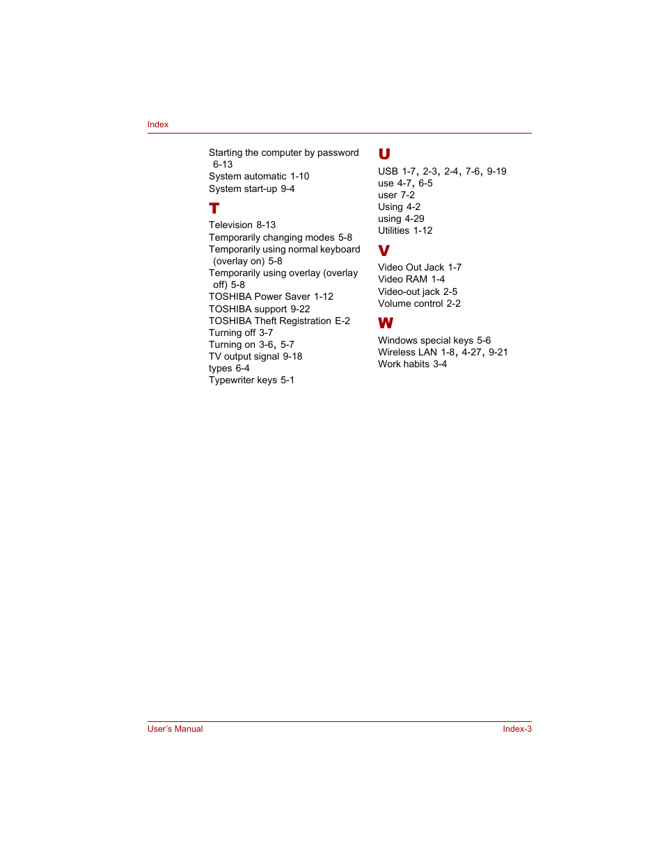 Toshiba Tecra A4 (PTA40) User Manual | Page 203 / 204