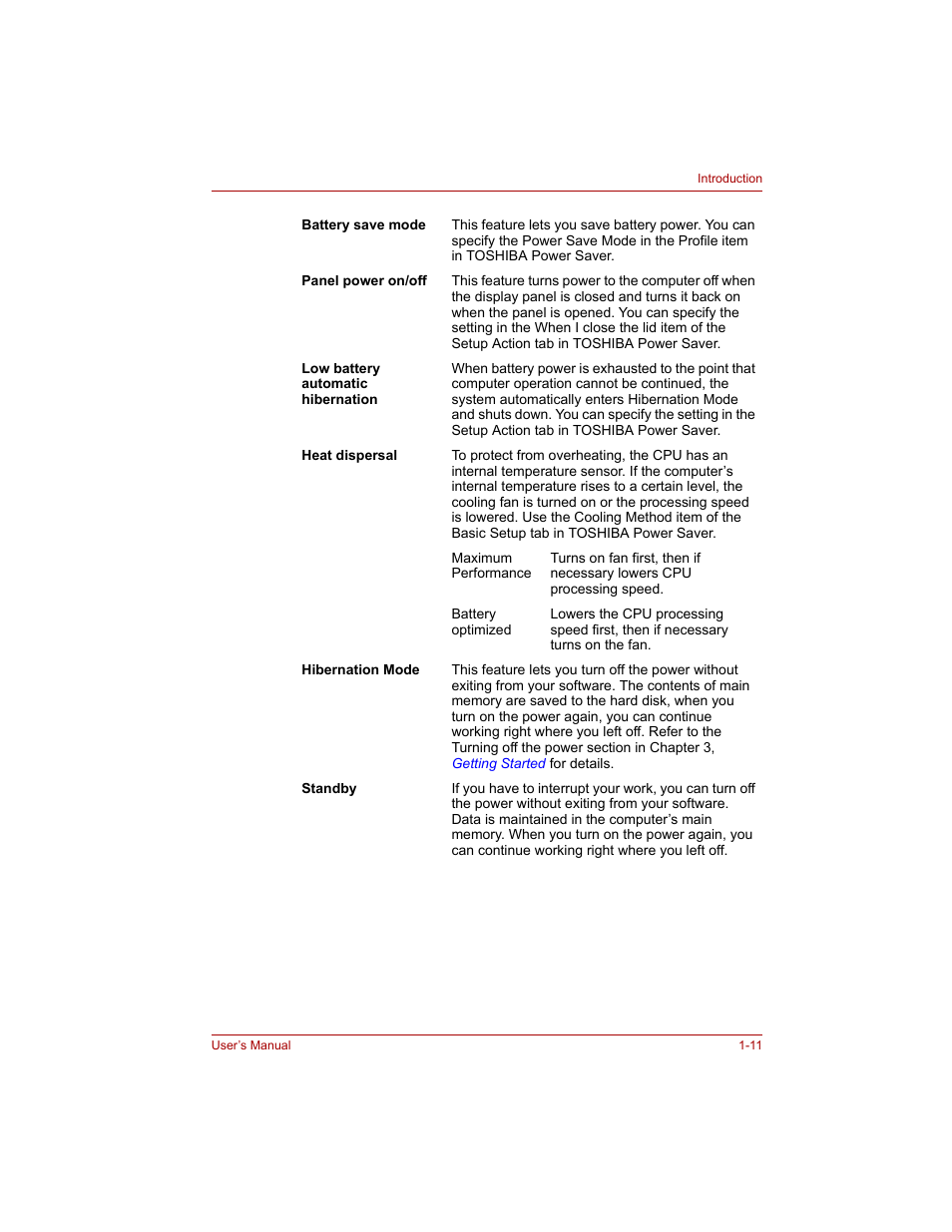 Toshiba Tecra A4 (PTA40) User Manual | Page 43 / 204