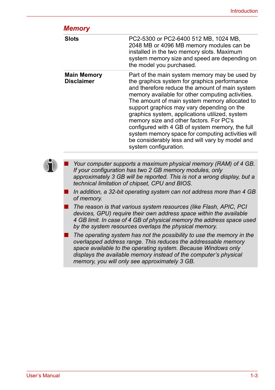 Toshiba Satellite Pro P300 User Manual | Page 24 / 185