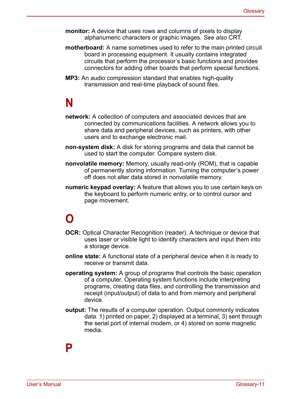 Toshiba NB305 User Manual | Page 137 / 143