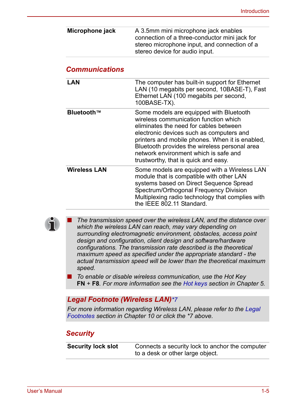 Toshiba NB305 User Manual | Page 20 / 143