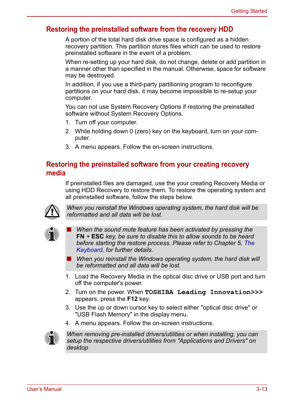 Toshiba NB305 User Manual | Page 47 / 143