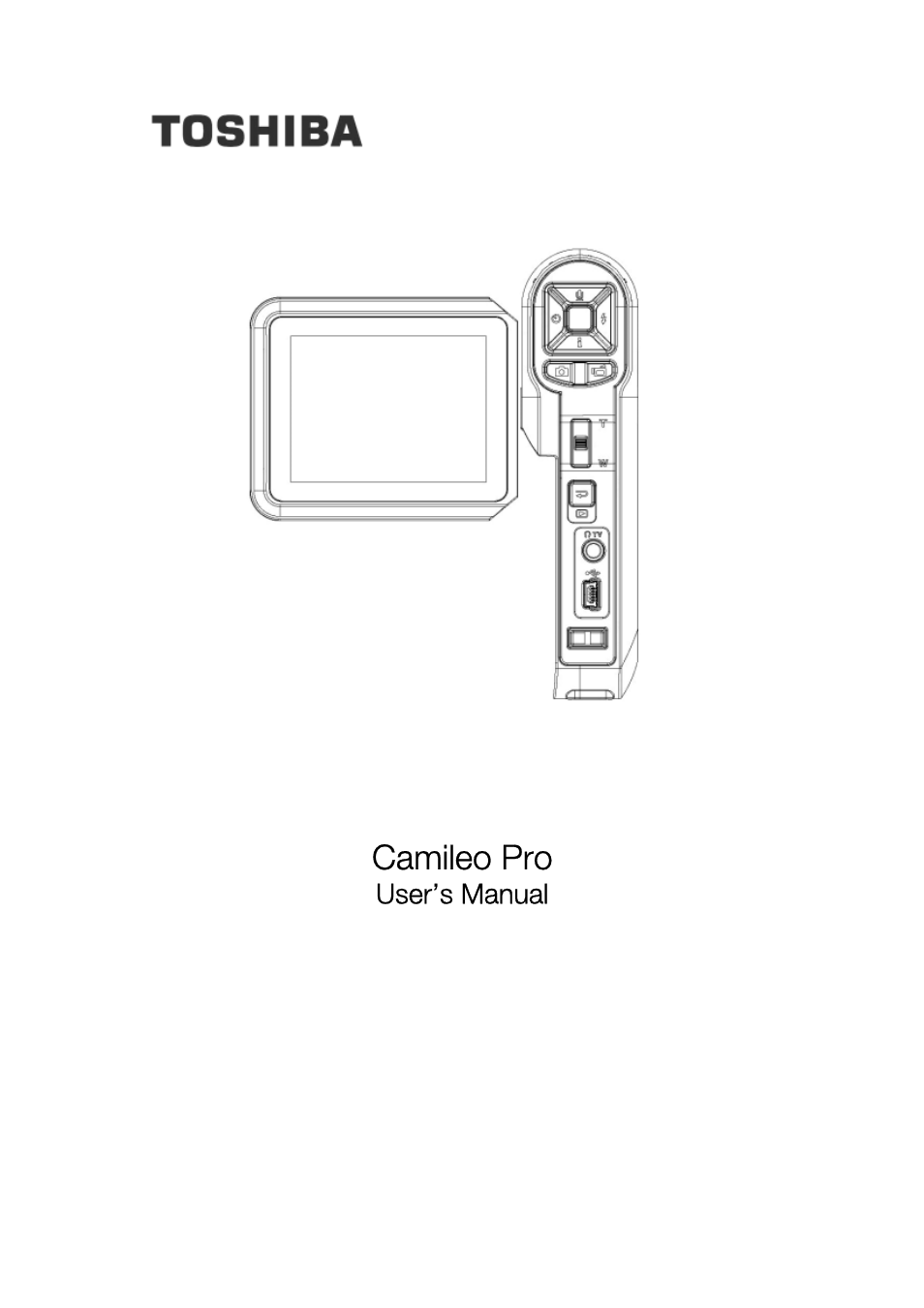 Toshiba Camileo Pro User Manual | 66 pages