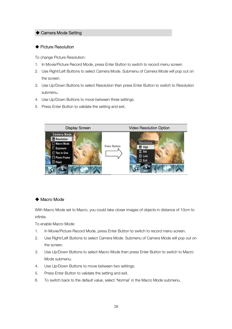 Toshiba Camileo Pro User Manual | Page 21 / 66