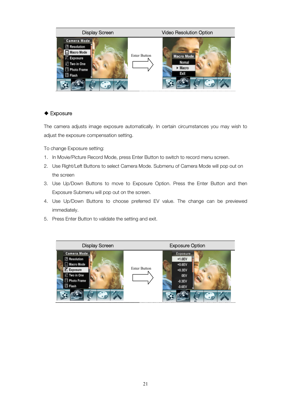 Toshiba Camileo Pro User Manual | Page 22 / 66