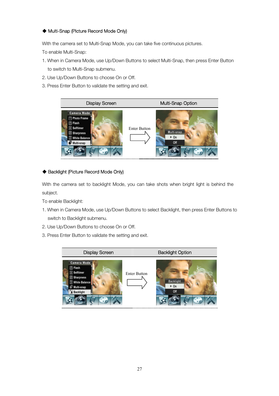 Toshiba Camileo Pro User Manual | Page 28 / 66