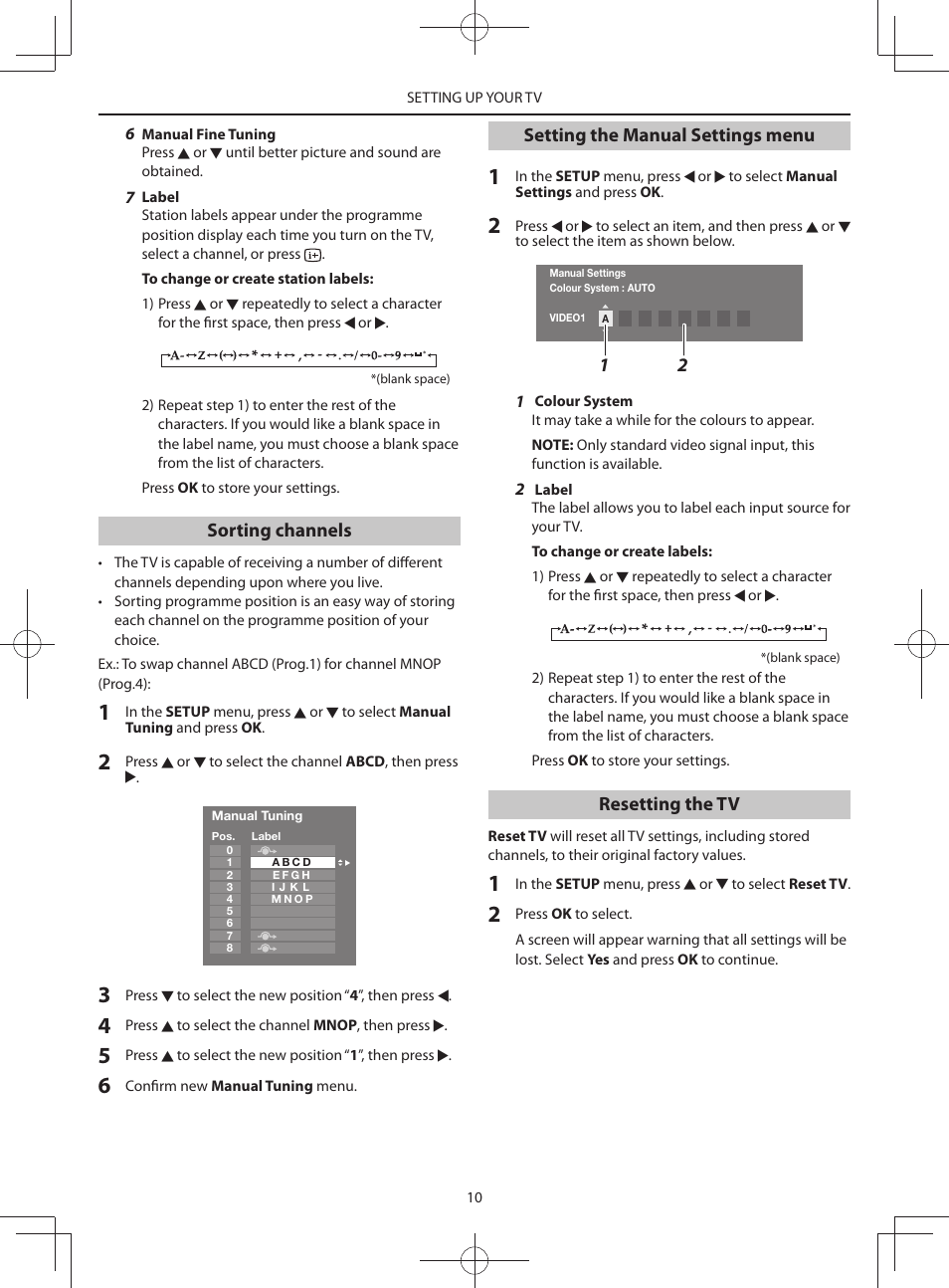 Toshiba HV10 User Manual | Page 10 / 16