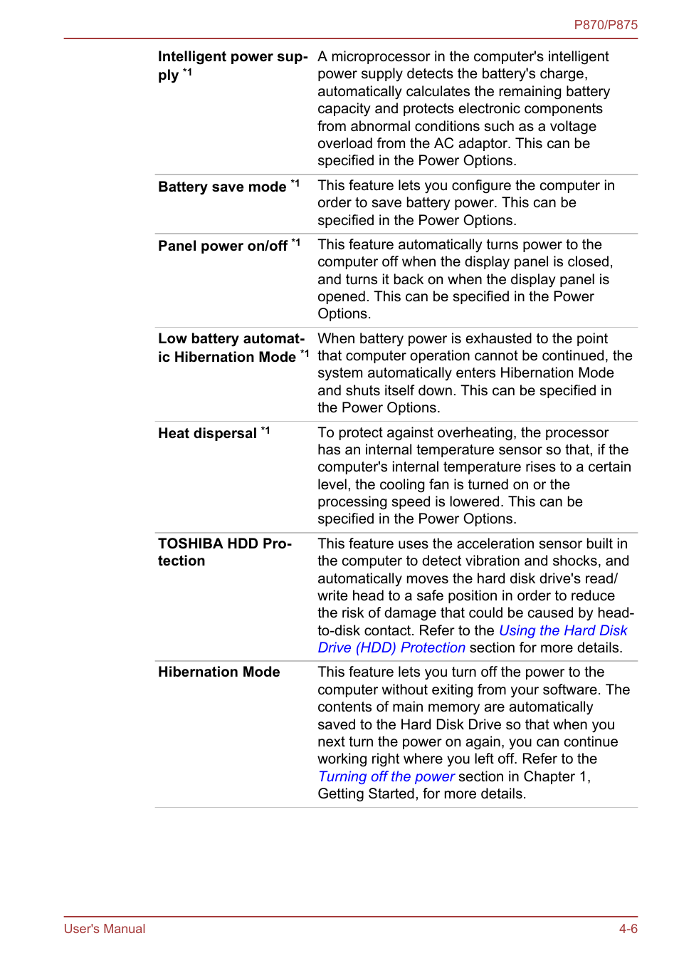 Toshiba Satellite P875 User Manual | Page 105 / 167