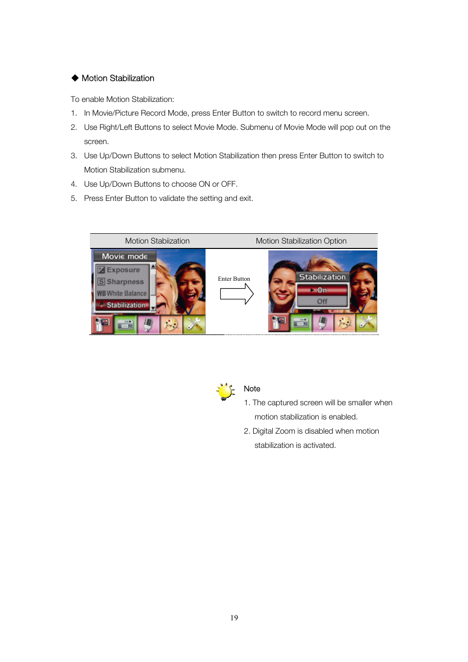 Toshiba Camileo User Manual | Page 19 / 61