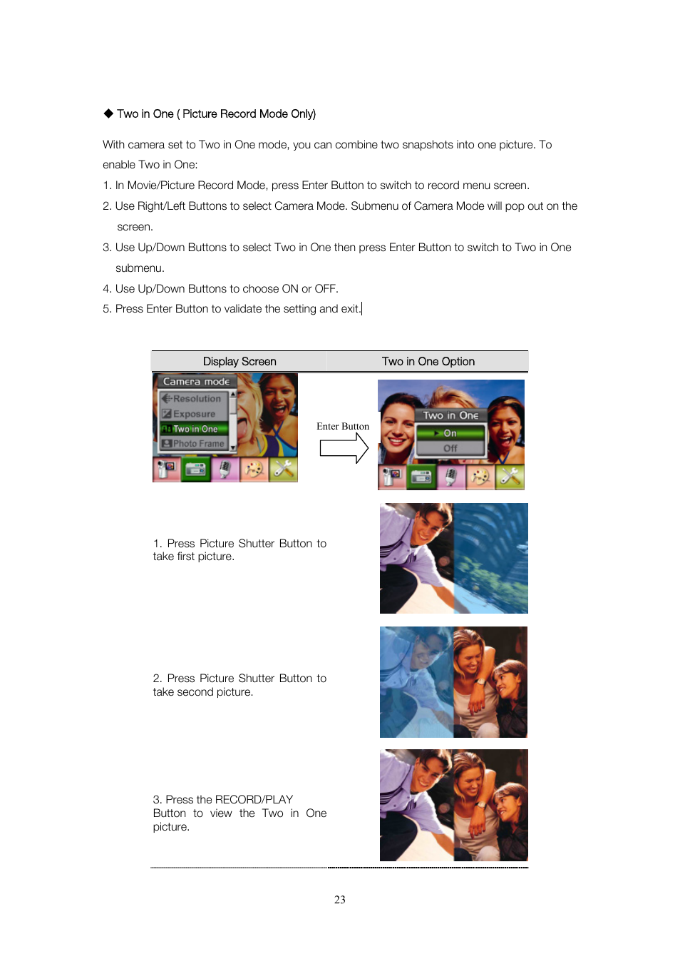 Toshiba Camileo User Manual | Page 23 / 61