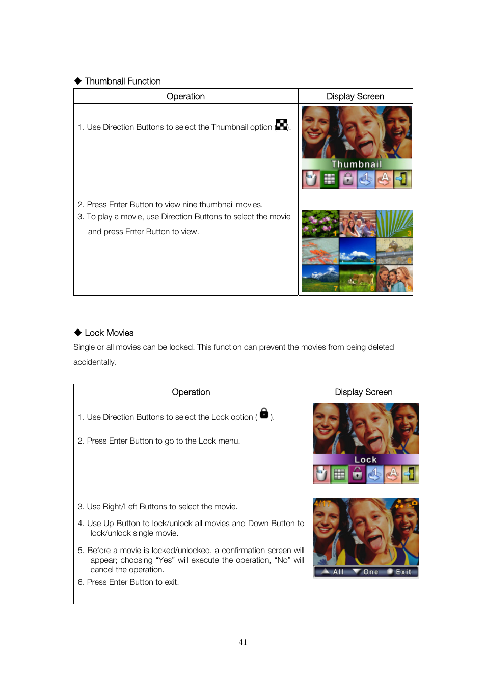 Toshiba Camileo User Manual | Page 41 / 61